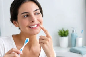 Cómo cuidar encías con periodontitis cada día