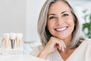 Ejemplo de sonrisa rehabilitada con implantes