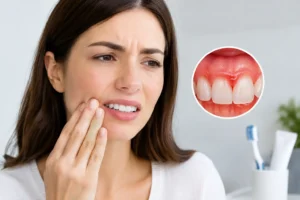 Tratamiento para encías que supuran y cómo actuar
